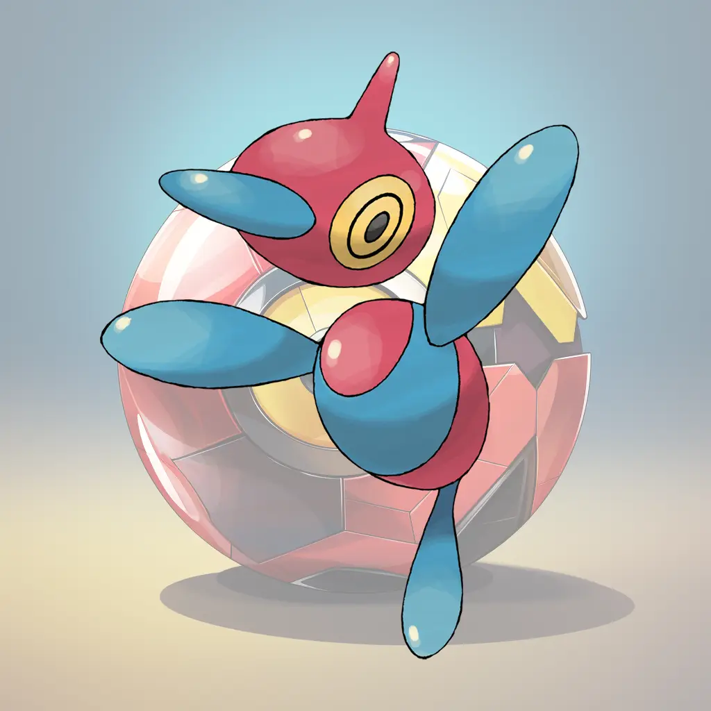 Bird Pokemon Porygon-Z